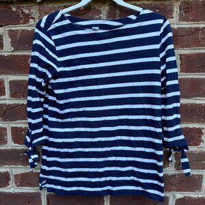 Old Navy Striped 3/4 Sleeve with Bows